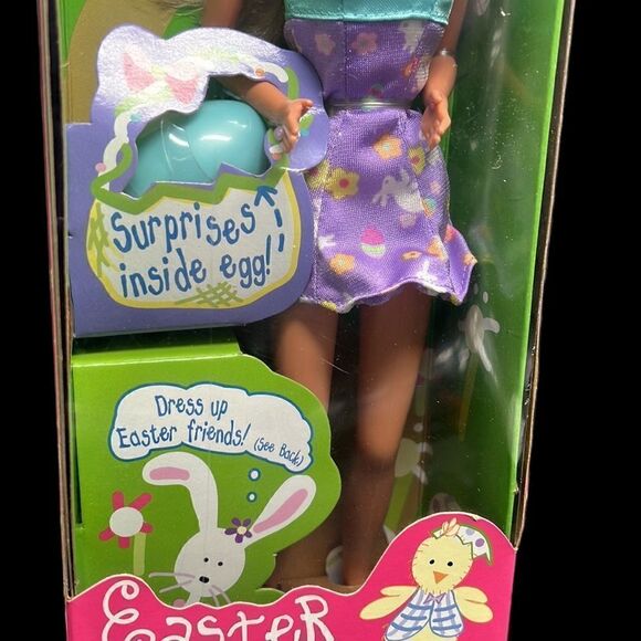 Barbie Doll Easter Surprise Mattel 1998 Special Edition 20542 Spring Vintage - Picture 3 of 13